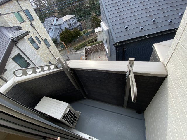 メゾンソレイユ希望ケ丘203号室 バルコニー