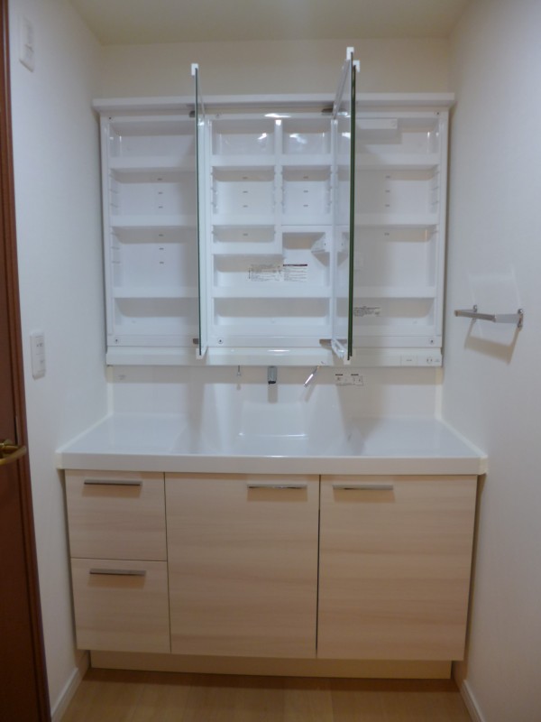 河田町ガーデン１号棟8階 洗面