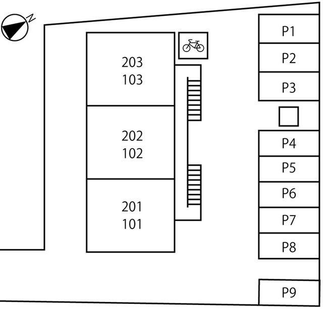 シャレードⅠ2階 部屋その他