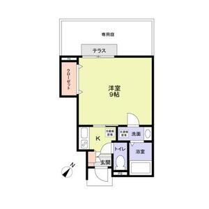 フォレストメゾン西船橋WEST109号室 間取