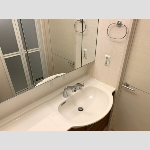 ヘリオス吉川美南　ウラノス206号室 洗髪洗面化粧台