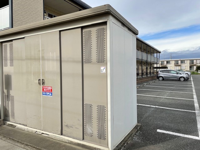 レオパレス武蔵103号室 入居者専用ゴミ庫