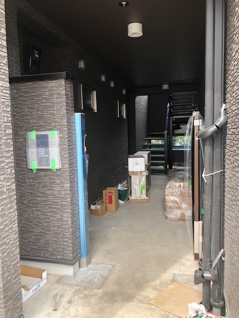 エスポワール0201号室 １Fオートロック部部分♪