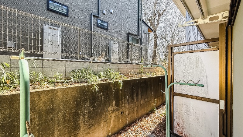 ハイツバンブーⅡ1階 バルコニー