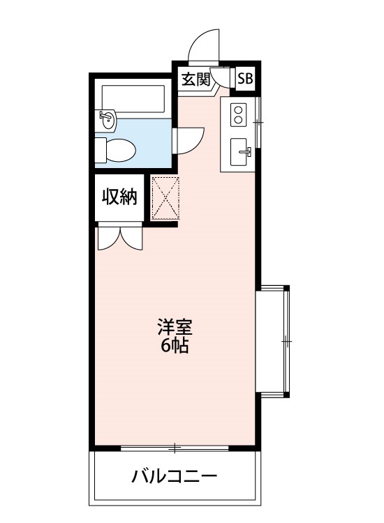 αNEXTビックフィールド2階 間取