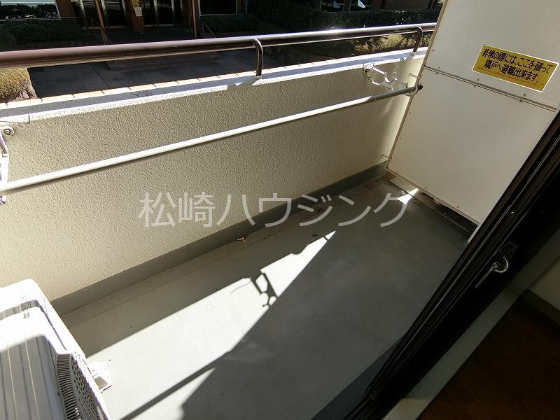 ライオンズマンション三鷹第22階 バルコニー
