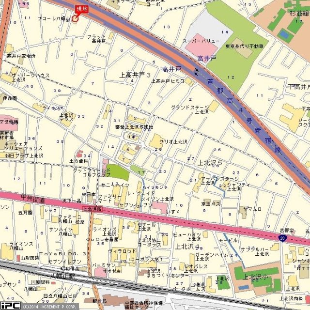 ワコーレ八幡山4階 null