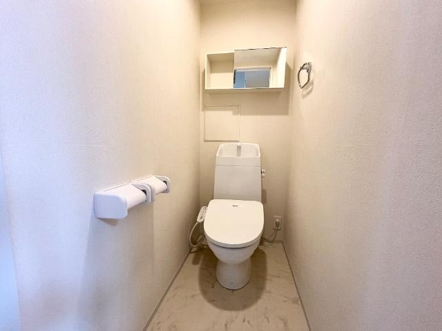 ベッシア・ノーブル203号室 シャワー付トイレ