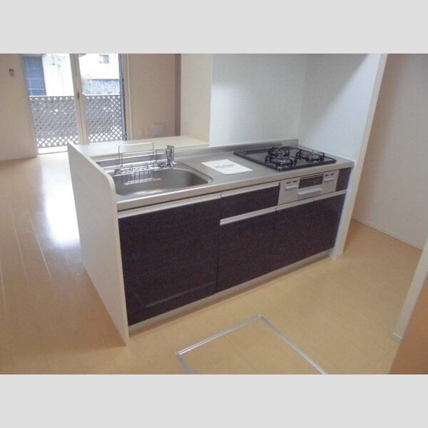 グランイーグルB101号室 ■グリル付ガス3口システムキッチンです■