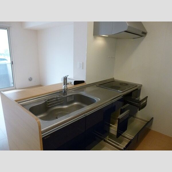 ソレイユⅡ ワイドサイズ対面式システムキッチン(L=2100)