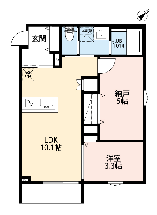 Ｃｕｌｌｉｎａｎ　ＭＡＫＵＨＡＲＩ3階 間取
