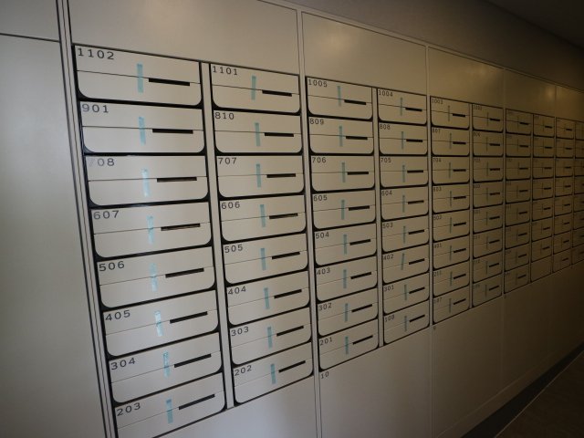 プラウドフラット門前仲町Ⅴ711号室 メールボックス　※参考写真