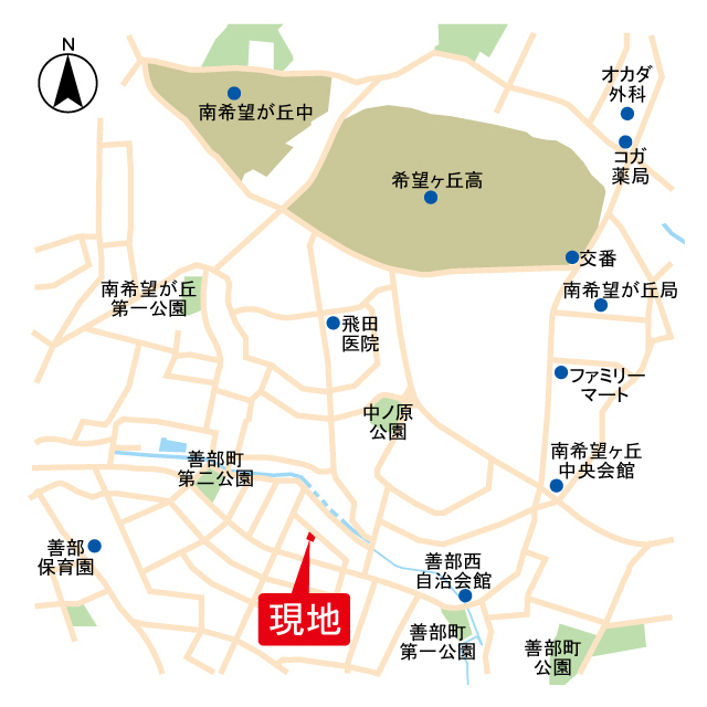 レントハウス希望ヶ丘 外観