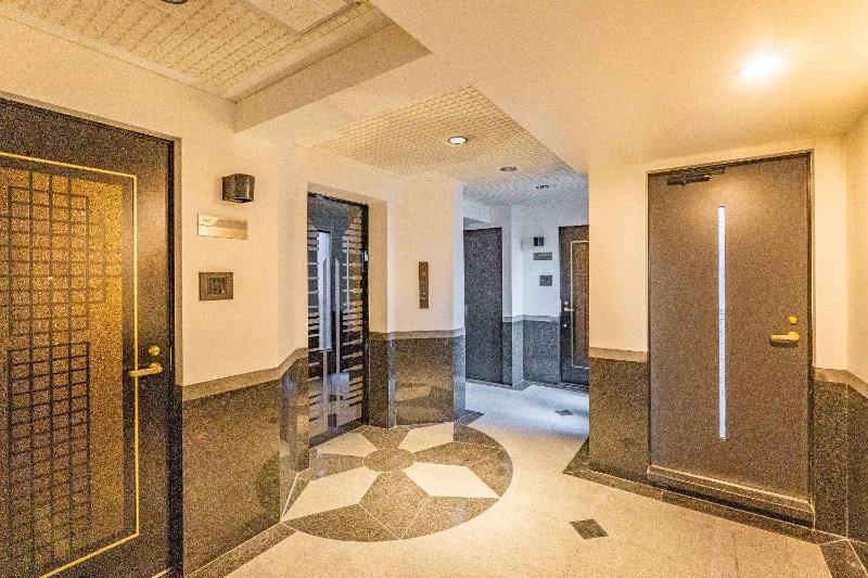 ムサシノコート早稲田 エントランス