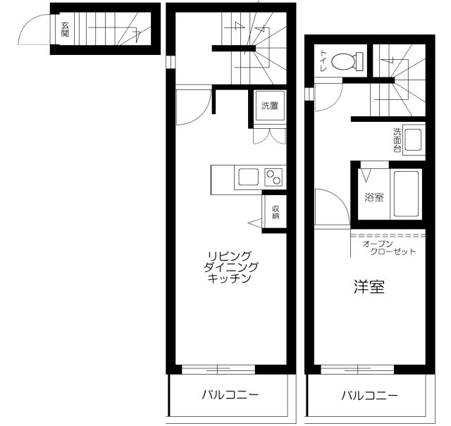 グラン徳丸2階 間取