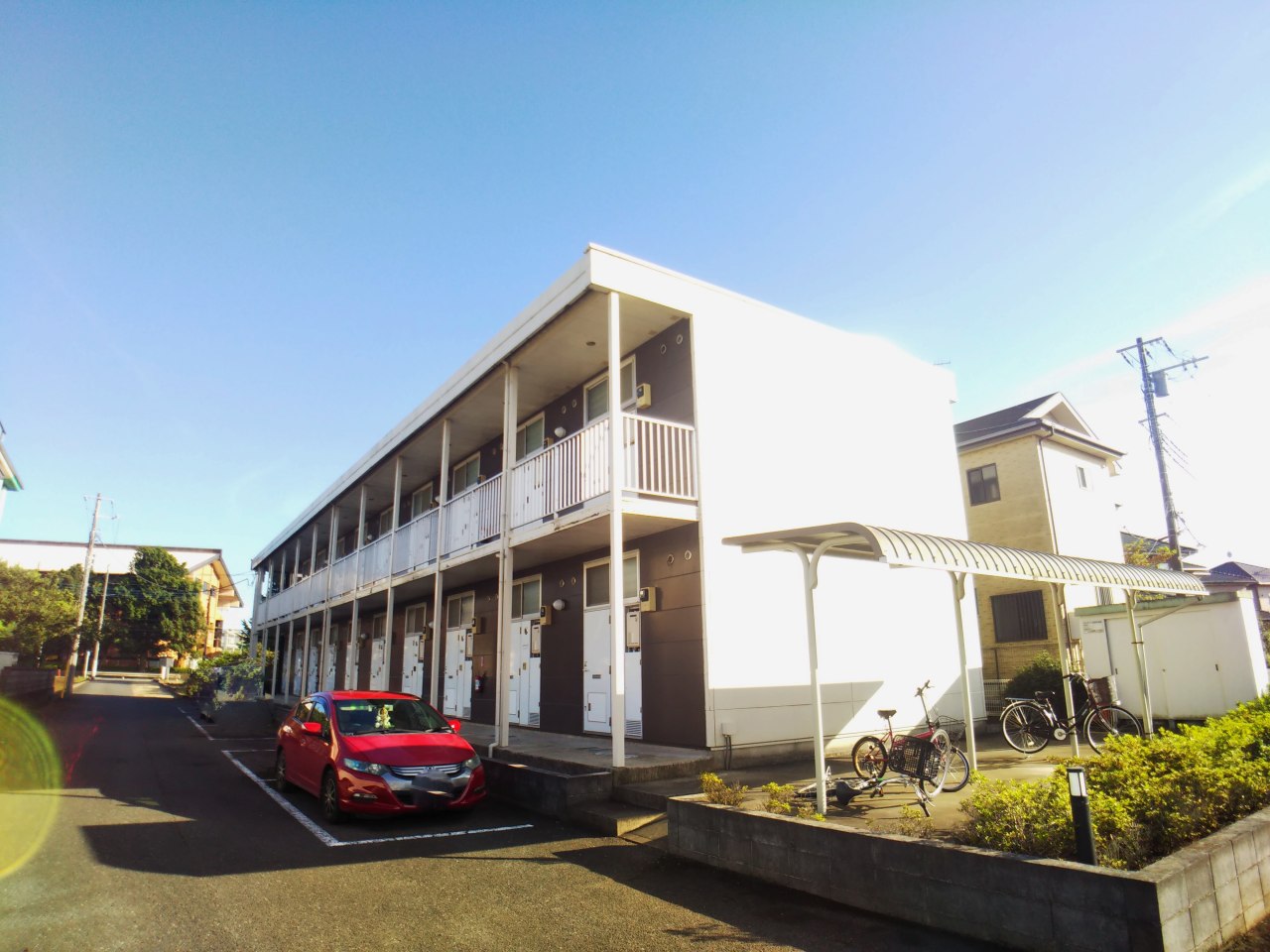 レオパレスナツミの外観画像