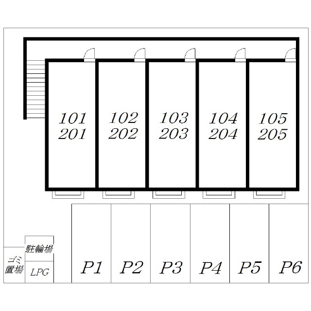 アムール H 外観