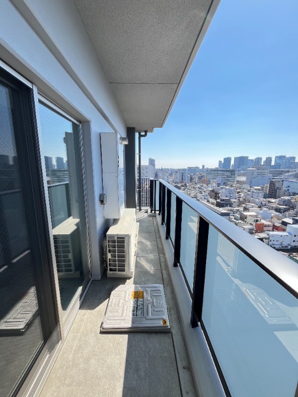 クレストコート門前仲町15階 バルコニー