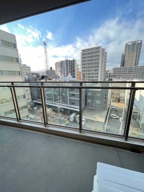 レジディアタワー目黒不動前7階 バルコニー