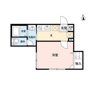 ヴァンヴェール302号室 間取