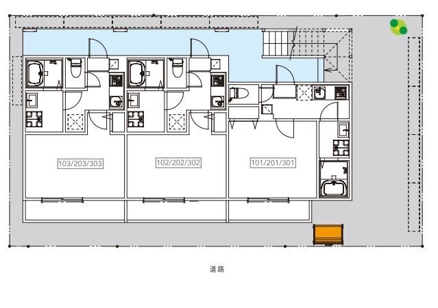 オリーブ北戸田3階 部屋その他