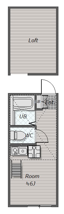 NOCE白楽103号室 間取
