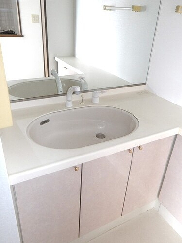 レクセルマンション川越大手町 洗面化粧台　※2025年6月撮影