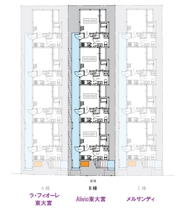 Ａｌｉｖｉｏ東大宮2階 部屋その他