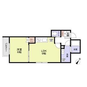 M.E　maison203号室 間取