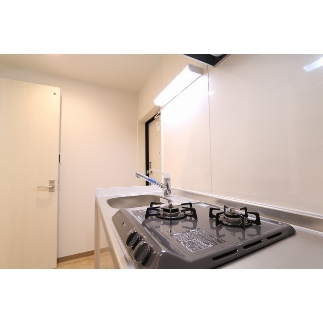 スプリグ102号室 二口コンロ