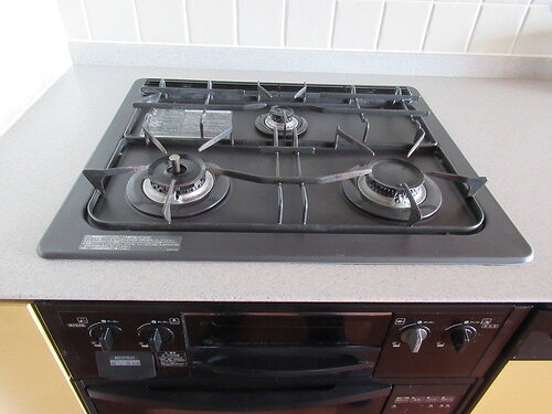 アトラス葛西11階 ３口ガスコンロ