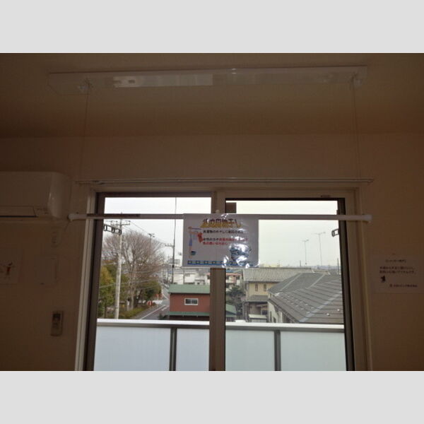 プリメーロ301号室 室内物干し