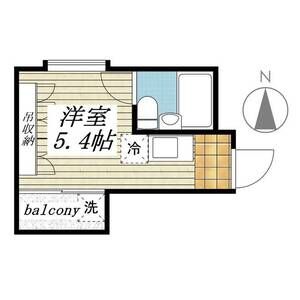 メゾン・ド・荻窪0301号室 間取