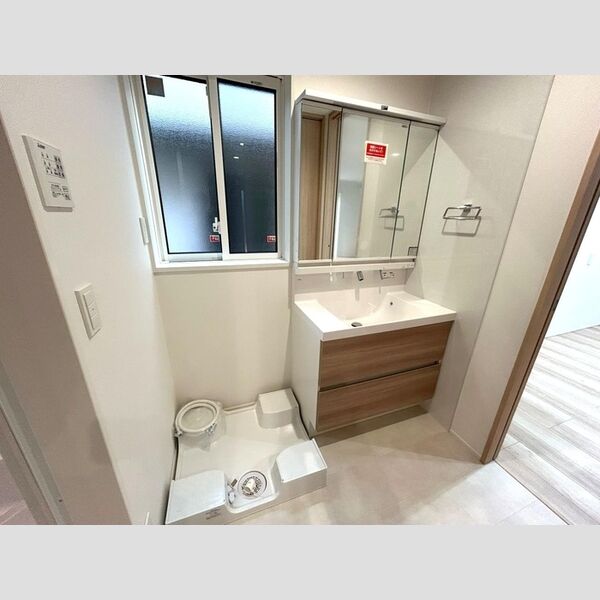 大野町2丁目戸建貸家 洗髪洗面化粧台