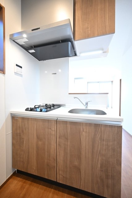 ルミエール朝霞台 システムキッチン（2口ガスコンロ）