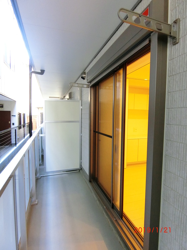 シリウス武蔵小杉1階 バルコニー