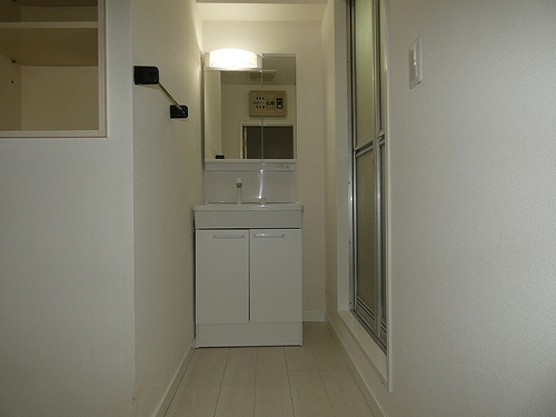 パールハイツＫＭ 洗面所（内装後）