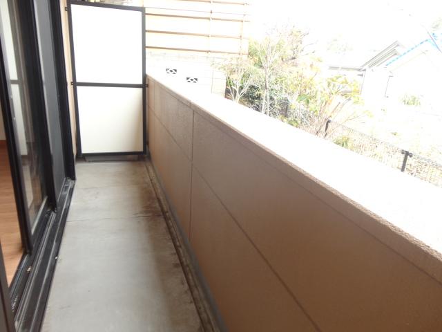 コンフォールみすず101号室 ベランダ
