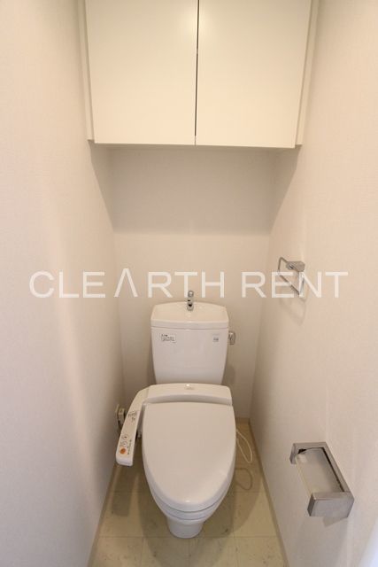 コンシェリア・デュー代々木公園3階 ☆吊戸棚・温水洗浄便座付トイレ