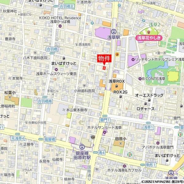 Ｂｒｉｌｌｉａ　ｉｓｔ　浅草10階 null