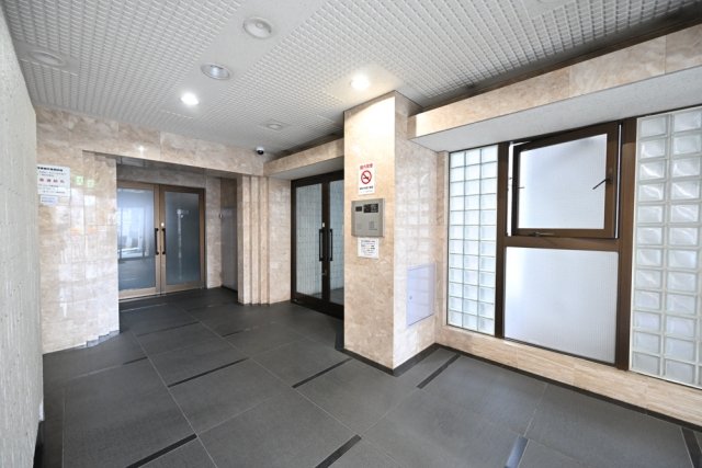 スカイノブレ川崎柳町1102号室 エントランス