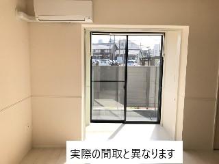 所沢市小手指町アパート新築工事 室内（イメージ）