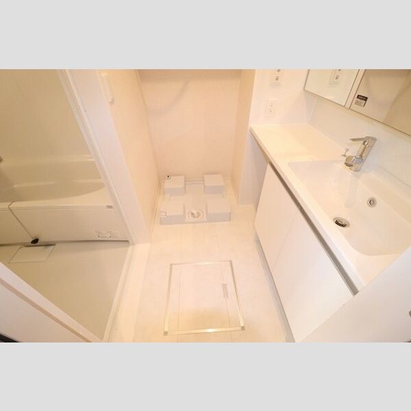 ロックヒル 洗面所　洗髪洗面化粧台あり