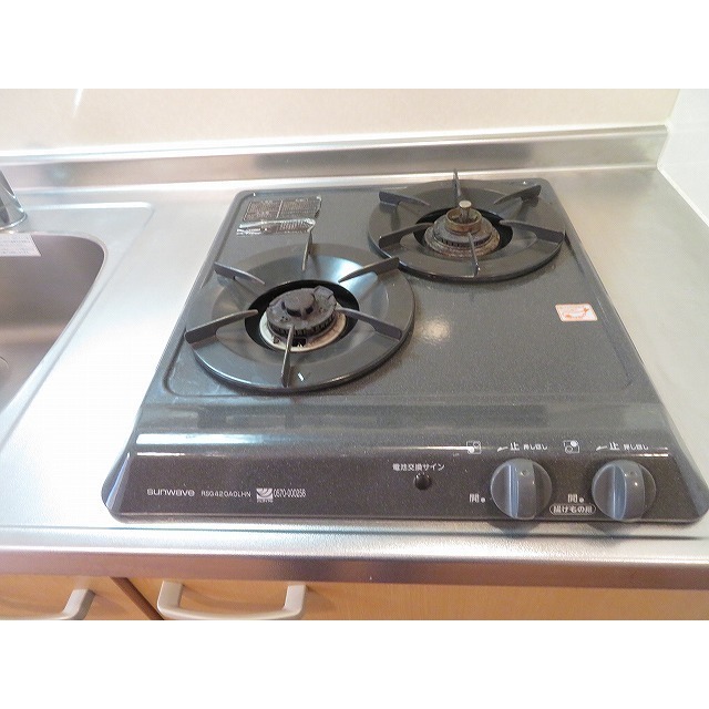 ａｄａｇｉｏ0203号室 2口ガスコンロ
