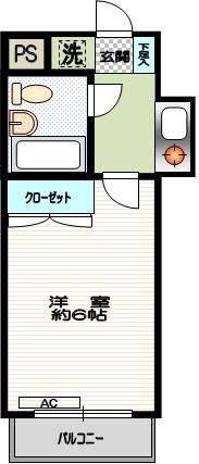 クリオ武蔵新城弐番館4階 間取