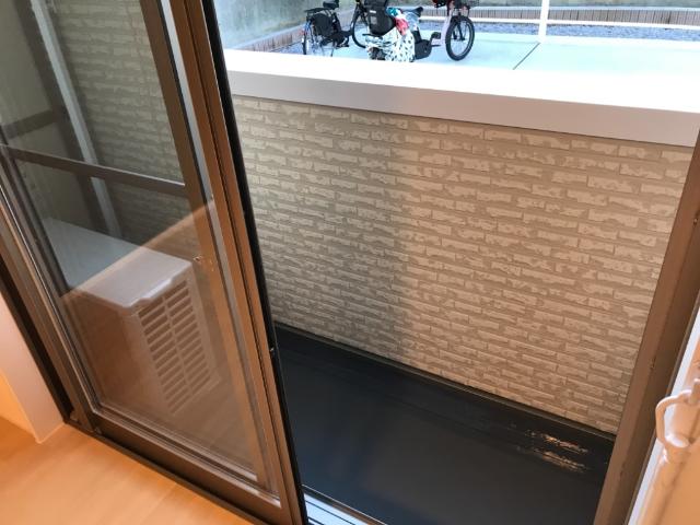 ソレイユ　エステート102号室 ベランダ