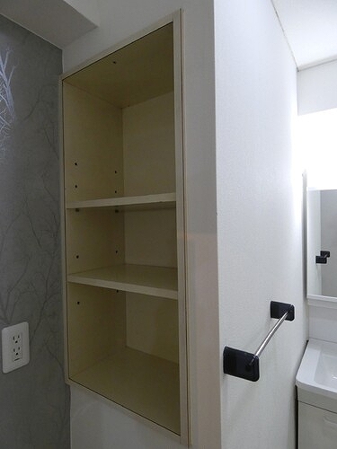 パールハイツＫＭ 収納（洗面所　内装後）