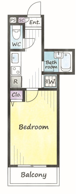 グリーンアベニュー関町1階 間取