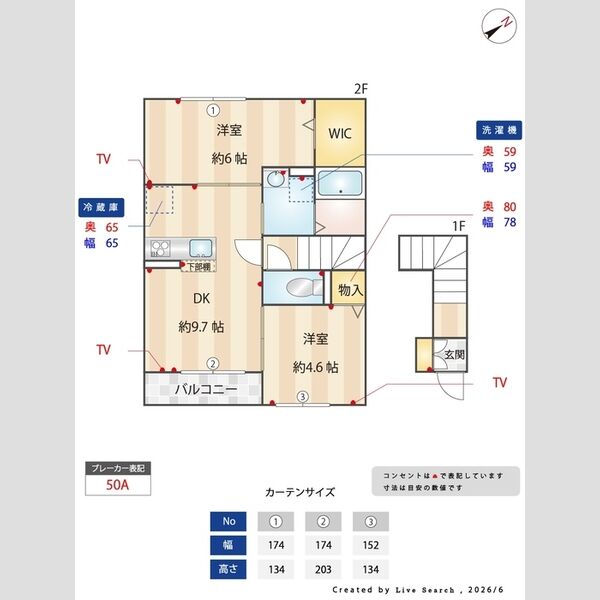 エトワール西大宮202号室 部屋その他