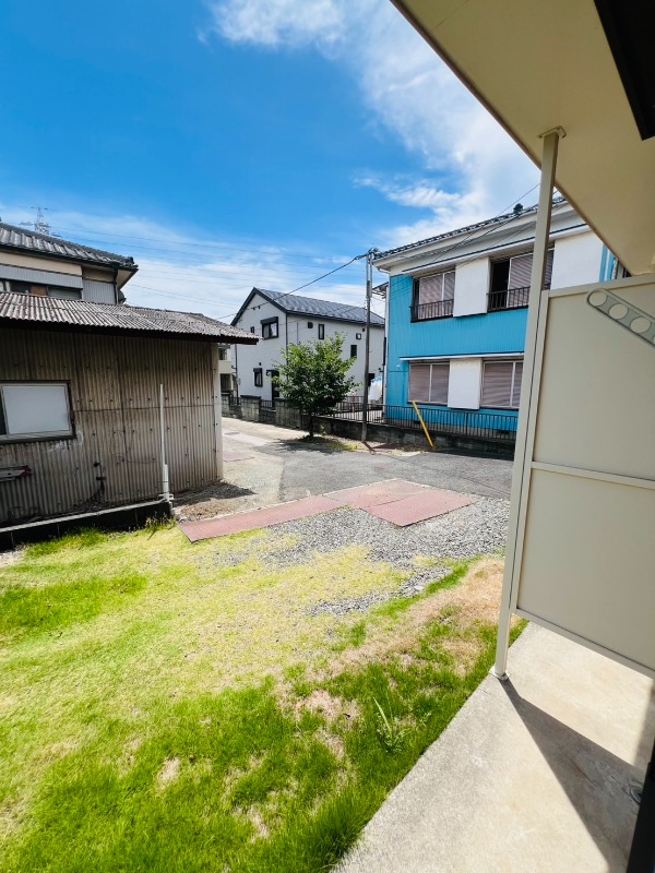 フローラマツノⅡ1階 バルコニー